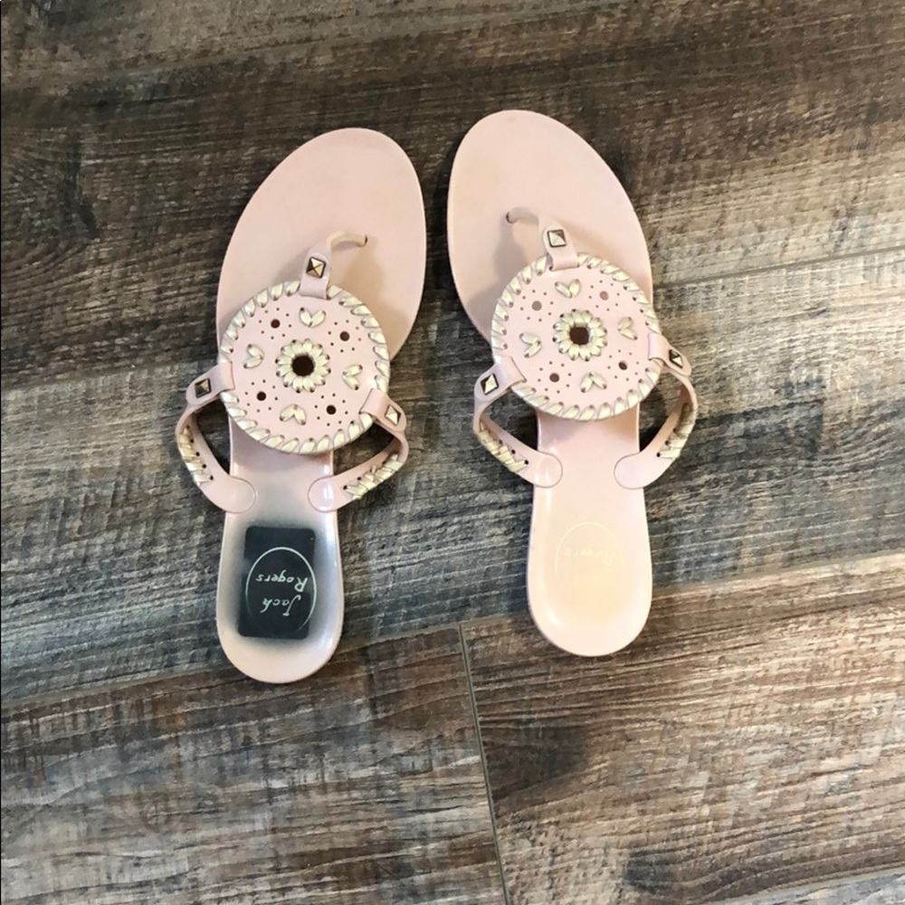 Jack Rogers jelly sandals